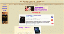 Desktop Screenshot of bellbookandcandlepublications.com